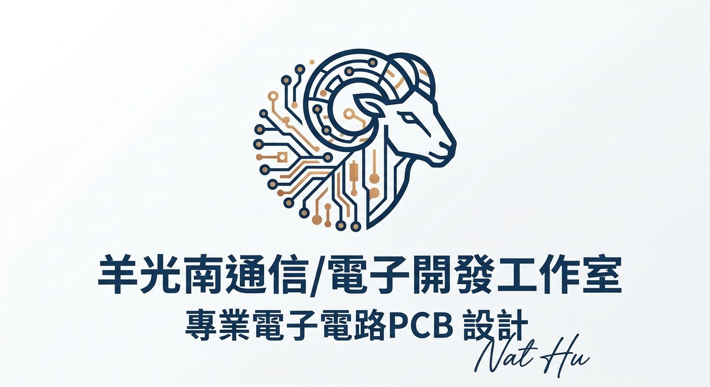 羊光南通信/電子開發工作室 logo